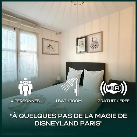 Apartamento Scandinaves 21 - Pour 4 A Disneyland Paris *