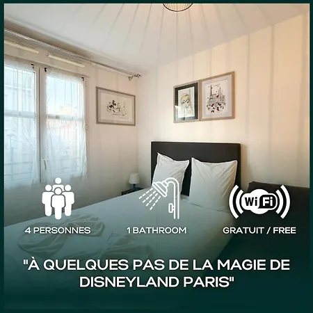 Apartment Scandinaves 21 - Pour 4 A Disneyland Paris Serris