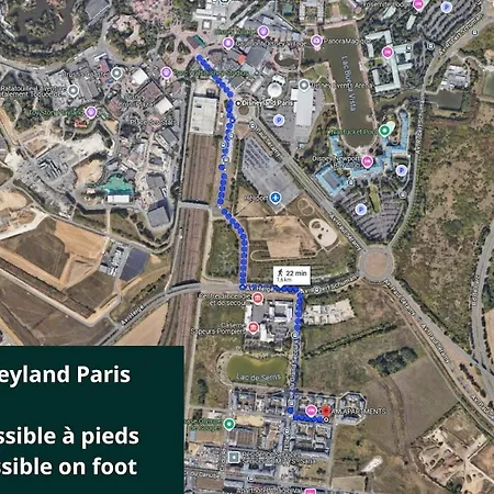 Scandinaves 21 - Pour 4 A Disneyland Paris Apartman *